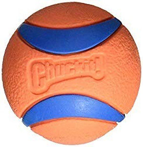 Click here to buy the Chuckit ultra dog ball on Amazon Button